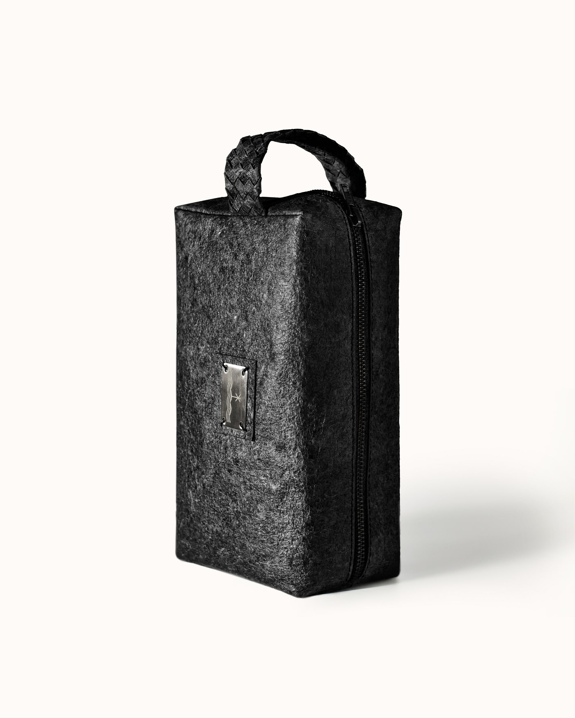 Coconut Leather Pouch JET BLACK